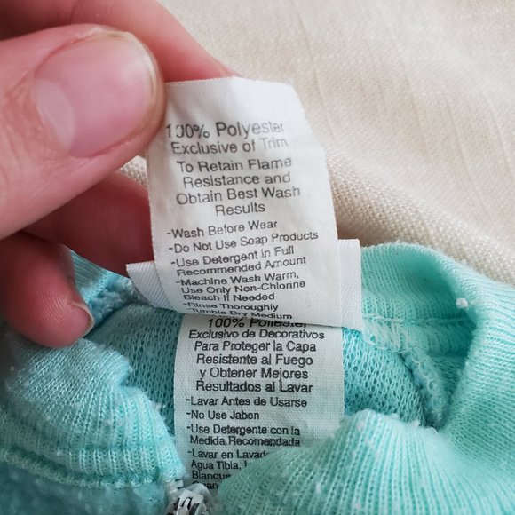 Vintage Carters ABC Footed Pjs 18 months - Picture 6 of 8